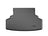 WeatherTech DigitalFit Floor Liners for Subaru [Covers Cargo (Trunk), Black] | 40550
