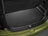 WeatherTech DigitalFit Floor Liners for Soul/Soul EV [Covers Cargo (Trunk), Black] | 40681