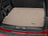 WeatherTech DigitalFit Floor Liners for Expedition/Navigator [Covers Cargo (Trunk), Tan] | 411093