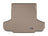 WeatherTech DigitalFit Floor Liners for 2021 2020 2019 2018 Porsche Panamera [Covers Cargo (Trunk), Tan] | 411132