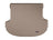 WeatherTech DigitalFit Floor Liners for 2020 2019 Hyundai Santa Fe [Covers Cargo (Trunk), Tan] | 411211