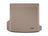 WeatherTech DigitalFit Floor Liners for Q8/SQ8 [Covers Cargo (Trunk), Tan] | 411236