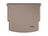 WeatherTech DigitalFit Floor Liners for 2022 2021 2020 2019 Chevrolet Blazer [Covers Cargo (Trunk), Tan] | 411251