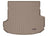 WeatherTech DigitalFit Floor Liners for 2022 2021 Genesis GV80 [Covers Cargo (Trunk), Tan] | 411414