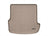 WeatherTech DigitalFit Floor Liners for BMW [Covers Cargo (Trunk), Tan] | 41145