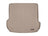 WeatherTech DigitalFit Floor Liners for 2005 2004 2003 2002 Volkswagen Jetta [Covers Cargo (Trunk), Tan] | 41206