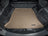 WeatherTech DigitalFit Floor Liners for 2009 2008 2007 2006 2005 2004 Cadillac SRX [Covers Cargo (Trunk), Tan] | 41255
