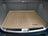 WeatherTech DigitalFit Floor Liners for Mercedes-Benz [Covers Cargo (Trunk), Tan] | 41285