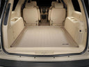 WeatherTech DigitalFit Floor Liners for Cadillac/Chevrolet/GMC [Covers Cargo (Trunk), Tan] | 41310