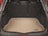WeatherTech DigitalFit Floor Liners for 2011 2010 2009 2008 2007 Honda CR-V [Covers Cargo (Trunk), Tan] | 41318
