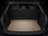 WeatherTech DigitalFit Floor Liners for Edge/MKX [Covers Cargo (Trunk), Tan] | 41325