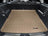 WeatherTech DigitalFit Floor Liners for Mercedes-Benz [Covers Cargo (Trunk), Tan] | 41408