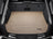 WeatherTech DigitalFit Floor Liners for 2016 2015 2014 2013 2012 2011 2010 Cadillac SRX [Covers Cargo (Trunk), Tan] | 41448