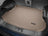 WeatherTech DigitalFit Floor Liners for 2020 2019 2018 2017 2016 2015 2014 Nissan Rogue [Covers Cargo (Trunk), Tan] | 41691