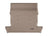 WeatherTech DigitalFit Floor Liners for 2021 2020 2019 2018 2017 2016 2015 2014 2013 2012 2011 2010 2009 2008 Lexus LX570 [Covers Cargo (Trunk), Tan] | 41856