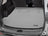 WeatherTech DigitalFit Floor Liners for 2022 2021 2020 2019 2018 Buick Enclave [Covers Cargo (Trunk), Gray] | 421081
