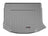 WeatherTech DigitalFit Floor Liners for 2022 2021 2020 2019 2018 Nissan LEAF [Covers Cargo (Trunk), Gray] | 421124