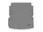 WeatherTech DigitalFit Floor Liners for 2022 2021 Jeep Grand Cherokee L [Covers Cargo (Trunk), Gray] | 421480