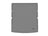 WeatherTech DigitalFit Floor Liners for Grand Wagoneer/Wagoneer [Covers Cargo (Trunk), Gray] | 421488