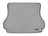 WeatherTech DigitalFit Floor Liners for 2006 2005 2004 2003 2002 2001 Hyundai Santa Fe [Covers Cargo (Trunk), Gray] | 42184