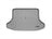 WeatherTech DigitalFit Floor Liners for 2005 2004 2003 2002 2001 Toyota RAV4 [Covers Cargo (Trunk), Gray] | 42186