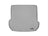WeatherTech DigitalFit Floor Liners for 2005 2004 2003 2002 Volkswagen Jetta [Covers Cargo (Trunk), Gray] | 42206