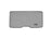 WeatherTech DigitalFit Floor Liners for Chevrolet/GMC/Isuzu [Covers Cargo (Trunk), Gray] | 42219