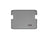 WeatherTech DigitalFit Floor Liners for 2006 2005 2004 2003 Jeep Wrangler [Covers Cargo (Trunk), Gray] | 42246