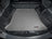 WeatherTech DigitalFit Floor Liners for 2009 2008 2007 2006 2005 2004 Cadillac SRX [Covers Cargo (Trunk), Gray] | 42255