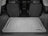 WeatherTech DigitalFit Floor Liners for Cadillac/Chevrolet/GMC [Covers Cargo (Trunk), Gray] | 42306