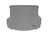 WeatherTech DigitalFit Floor Liners for 2013 2012 2011 Kia Sorento [Covers Cargo (Trunk), Gray] | 42483
