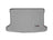 WeatherTech DigitalFit Floor Liners for 2017 2016 2015 2014 2013 2012 Hyundai Accent [Covers Cargo (Trunk), Gray] | 42491