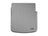 WeatherTech DigitalFit Floor Liners for Audi [Covers Cargo (Trunk), Gray] | 42494