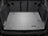 WeatherTech DigitalFit Floor Liners for 2017 2016 2015 2014 2013 2012 2011 BMW X3 [Covers Cargo (Trunk), Gray] | 42497