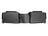 WeatherTech DigitalFit Floor Liners for Cadillac/Chevrolet/GMC [Covers Rear (2nd) Row, Black] | 440032