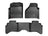 WeatherTech DigitalFit Floor Liners for Dodge [Covers Front & Rear Row, Black] | 44004-1-2