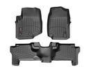 WeatherTech DigitalFit Floor Liners for  [Covers Front & Rear Row, Black] | 44007-1-2