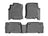 WeatherTech DigitalFit Floor Liners for 2009 2008 2007 2006 2005 2004 2003 Toyota 4Runner [Covers Front & Rear Row, Black] | 44011-1-2