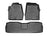WeatherTech DigitalFit Floor Liners for 2007 2006 Toyota Highlander [Covers Front & Rear Row, Black] | 440141-440392