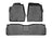 WeatherTech DigitalFit Floor Liners for 2008 2007 2006 Lexus RX400h [Covers Front & Rear Row, Black] | 440141-440393