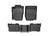 WeatherTech DigitalFit Floor Liners for Mercedes-Benz [Covers Front & Rear Row, Black] | 44016-1-2
