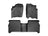 WeatherTech DigitalFit Floor Liners for 2008 2007 2006 2005 2004 Nissan Titan [Covers Front & Rear Row, Black] | 44019-1-2