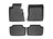 WeatherTech DigitalFit Floor Liners for 2010 2009 2008 2007 2006 2005 2004 BMW X3 [Covers Front & Rear Row, Black] | 44038-1-2