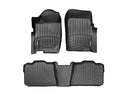 WeatherTech DigitalFit Floor Liners for Explorer/Mountaineer [Covers Front & Rear Row, Black] | 44043-1-2
