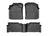 WeatherTech DigitalFit Floor Liners for 2006 2005 Toyota Tundra [Covers Front & Rear Row, Black] | 44044-1-2