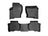 WeatherTech DigitalFit Floor Liners for 2008 2007 2006 2005 Land Rover LR3 [Covers Front & Rear Row, Black] | 44046-1-2