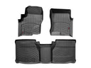 WeatherTech DigitalFit Floor Liners for Frontier/Equator [Covers Front & Rear Row, Black] | 44047-1-2