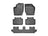 WeatherTech DigitalFit Floor Liners for 2014 2013 2012 2011 2010 2009 2008 2007 2006 2005 2004 2003 Volvo XC90 [Covers Front & Both Rear Rows, Black] | 44053-1-2-3