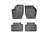 WeatherTech DigitalFit Floor Liners for 2014 2013 2012 2011 2010 2009 2008 2007 2006 2005 2004 2003 Volvo XC90 [Covers Front & Rear Row, Black] | 44053-1-2