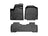 WeatherTech DigitalFit Floor Liners for 2008 2007 2006 Honda Pilot [Covers Front & Rear Row, Black] | 440591-440222